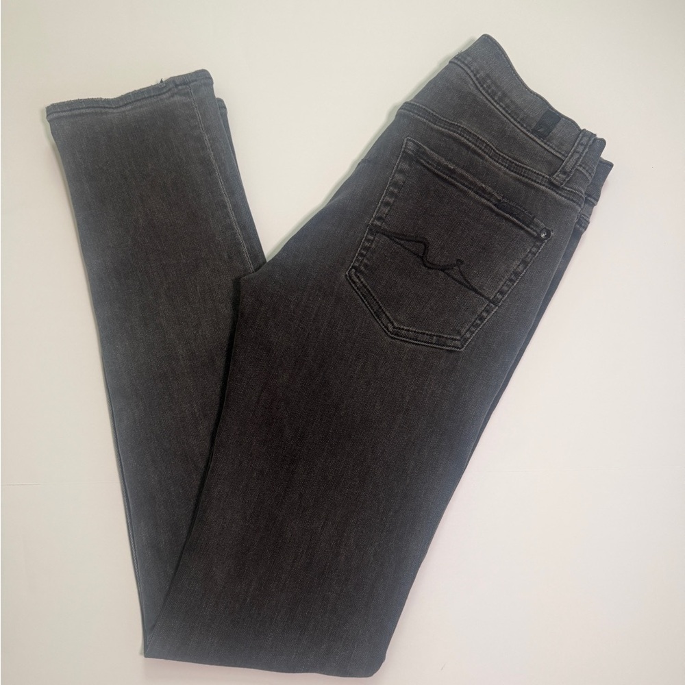 7th for all mankind Dark Gray Denim Jeans
